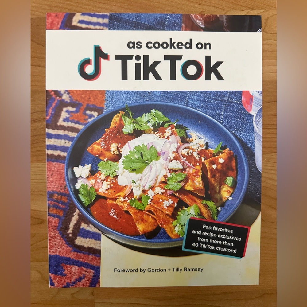 As Cooked on TikTok Cookbook – Viral Recipes Collection (NWT)